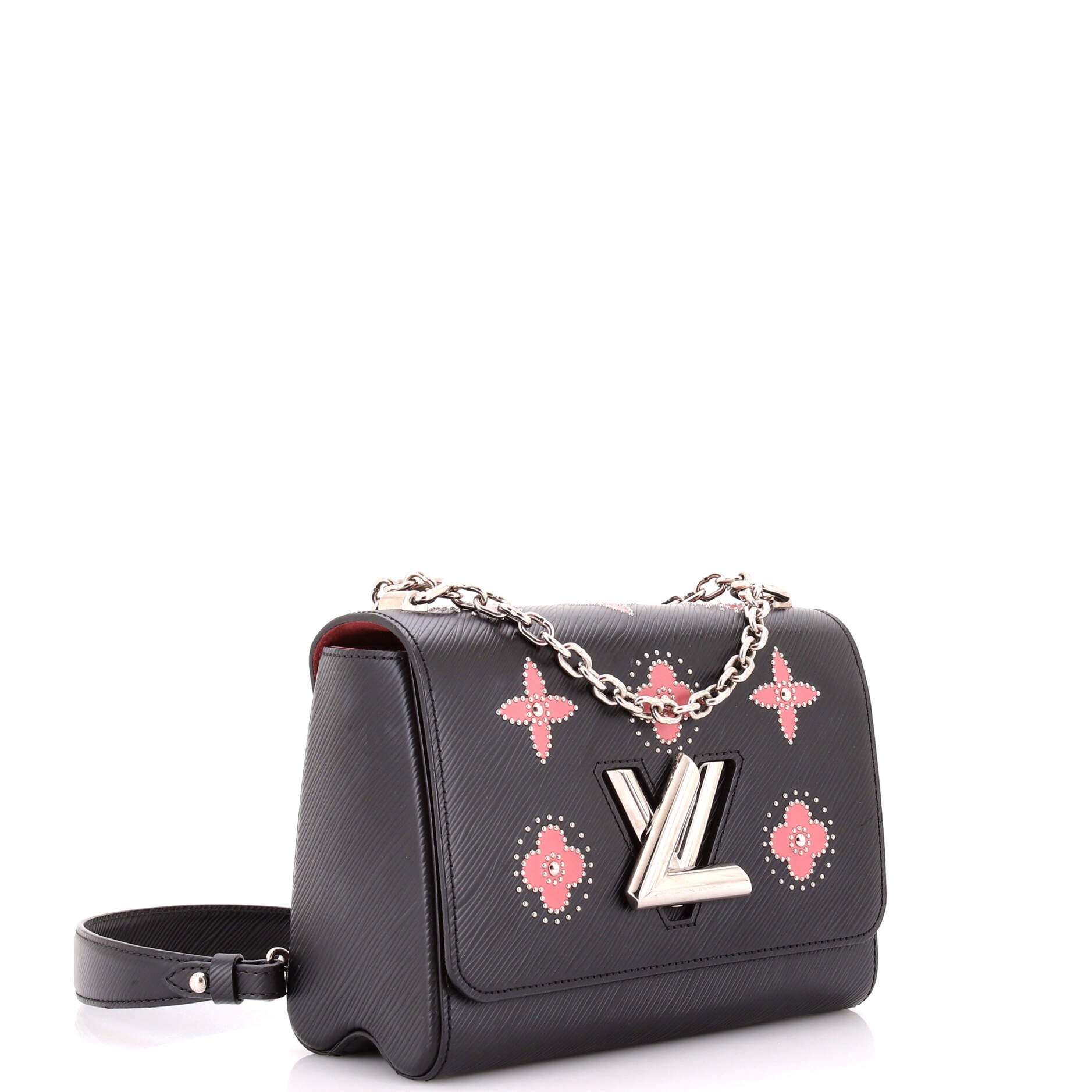 Twist Handbag Studded Epi Leather MM