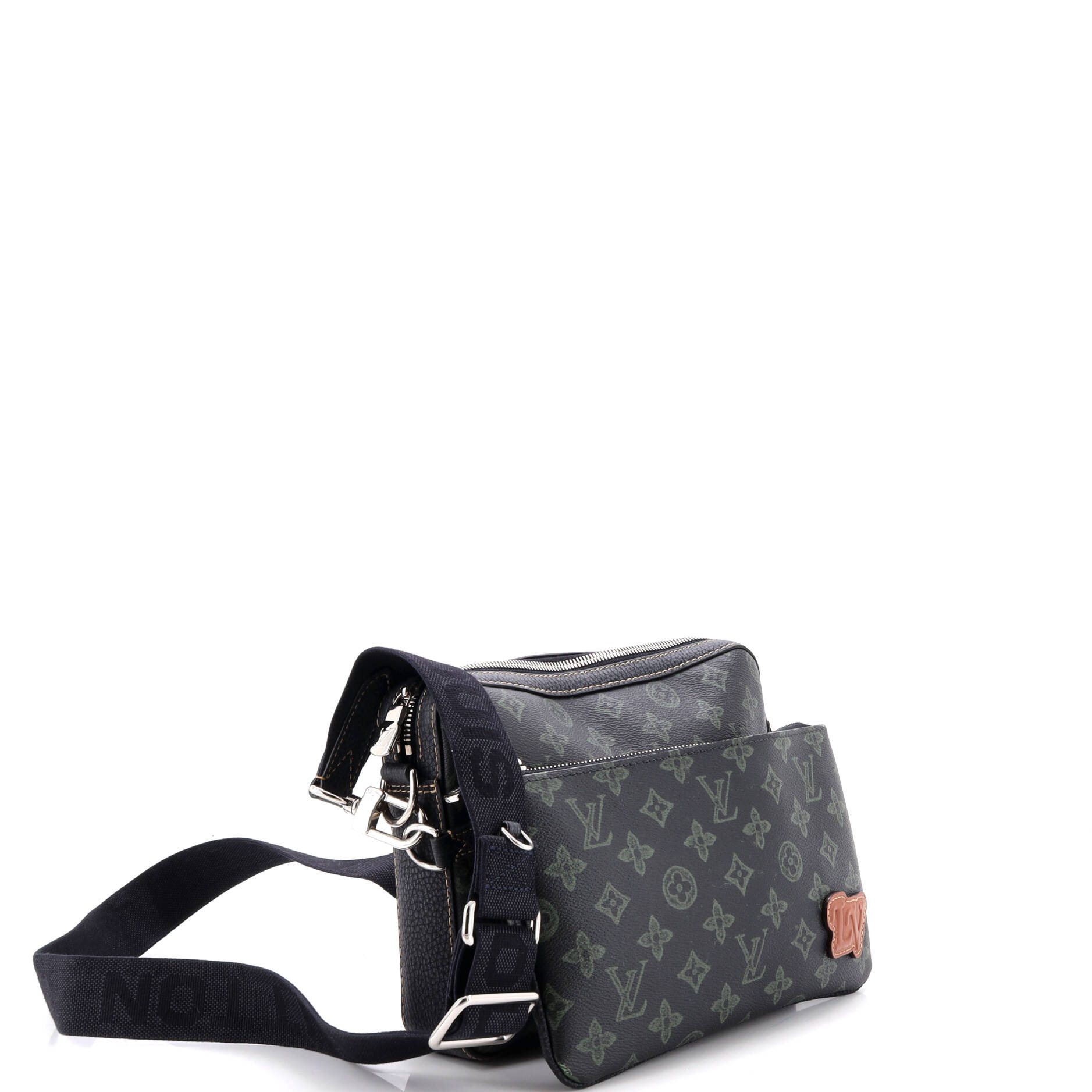 Trio Messenger Bag Vintage Monogram Canvas