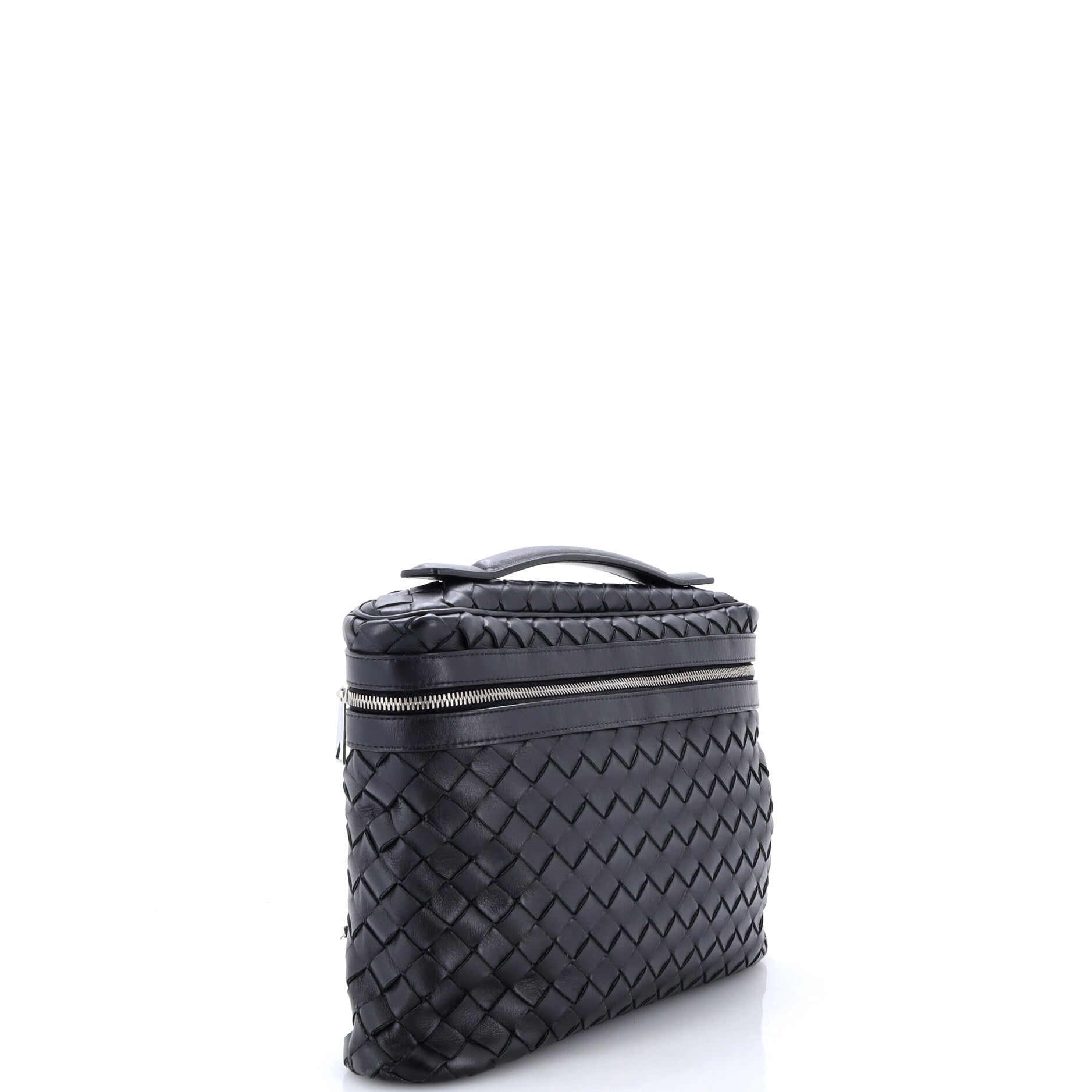 Vanity Case Intrecciato Leather