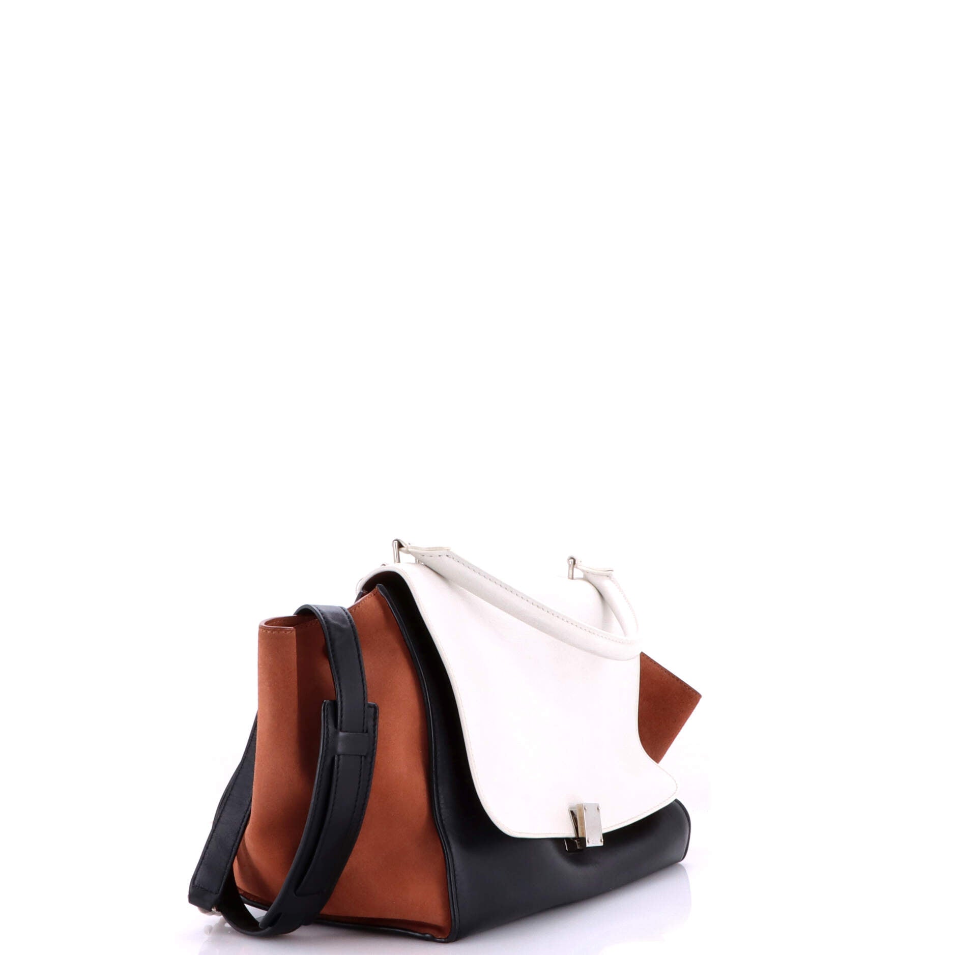 Tricolor Trapeze Bag Leather Medium