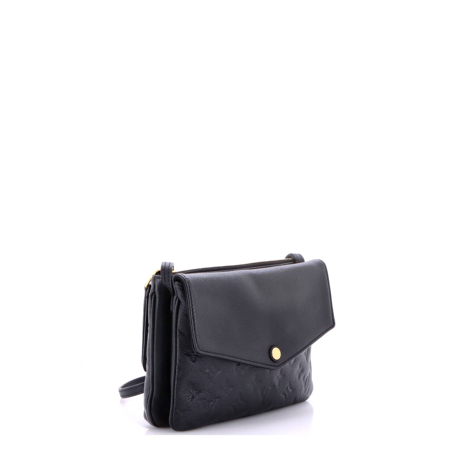 Twice Handbag Monogram Empreinte Leather