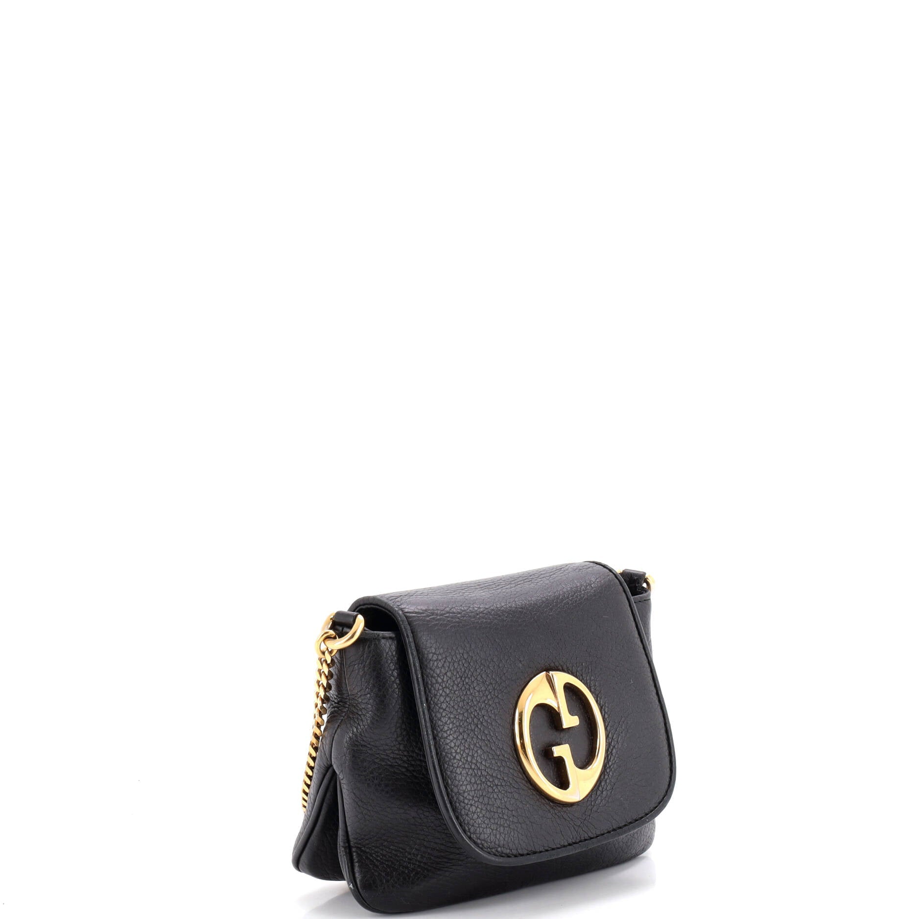 1973 Chain Shoulder Bag Leather Small