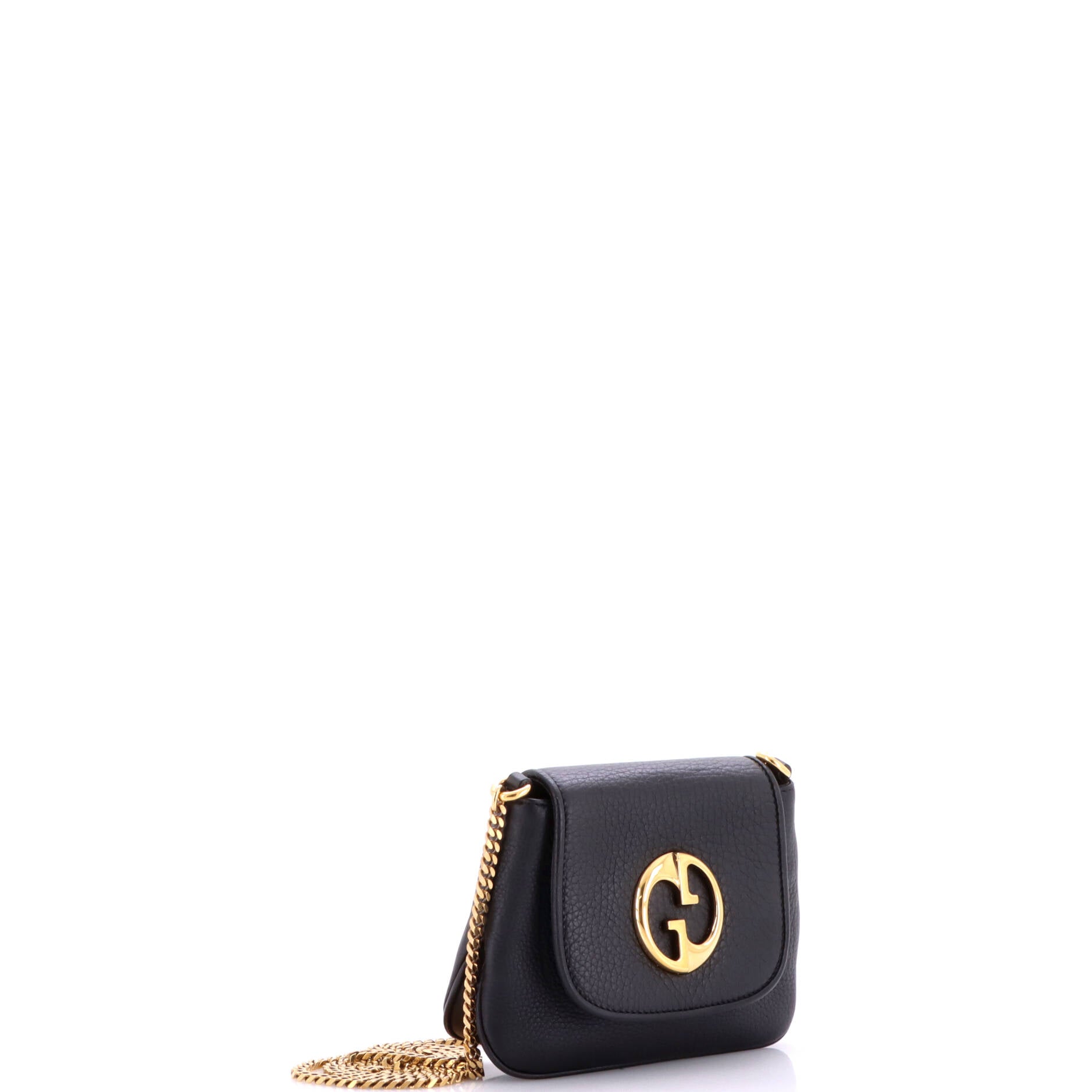 1973 Chain Shoulder Bag Leather Small