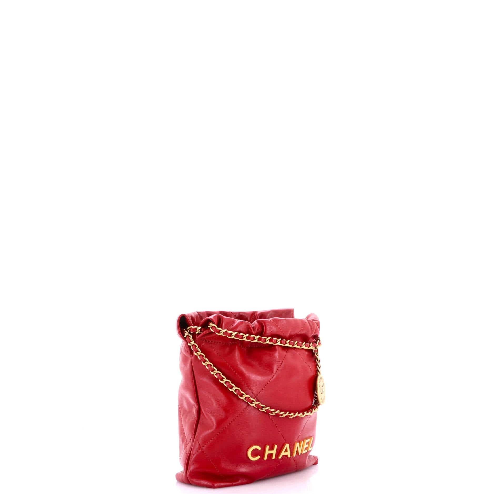 22 Chain Hobo Quilted Calfskin Mini