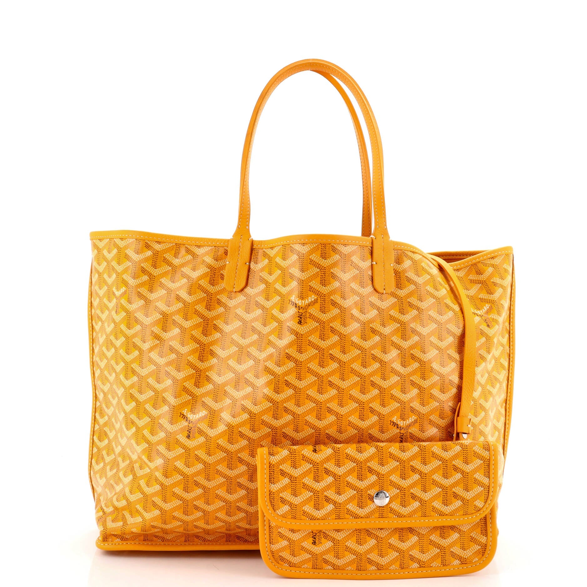 Anjou Reversible Tote Coated Canvas PM