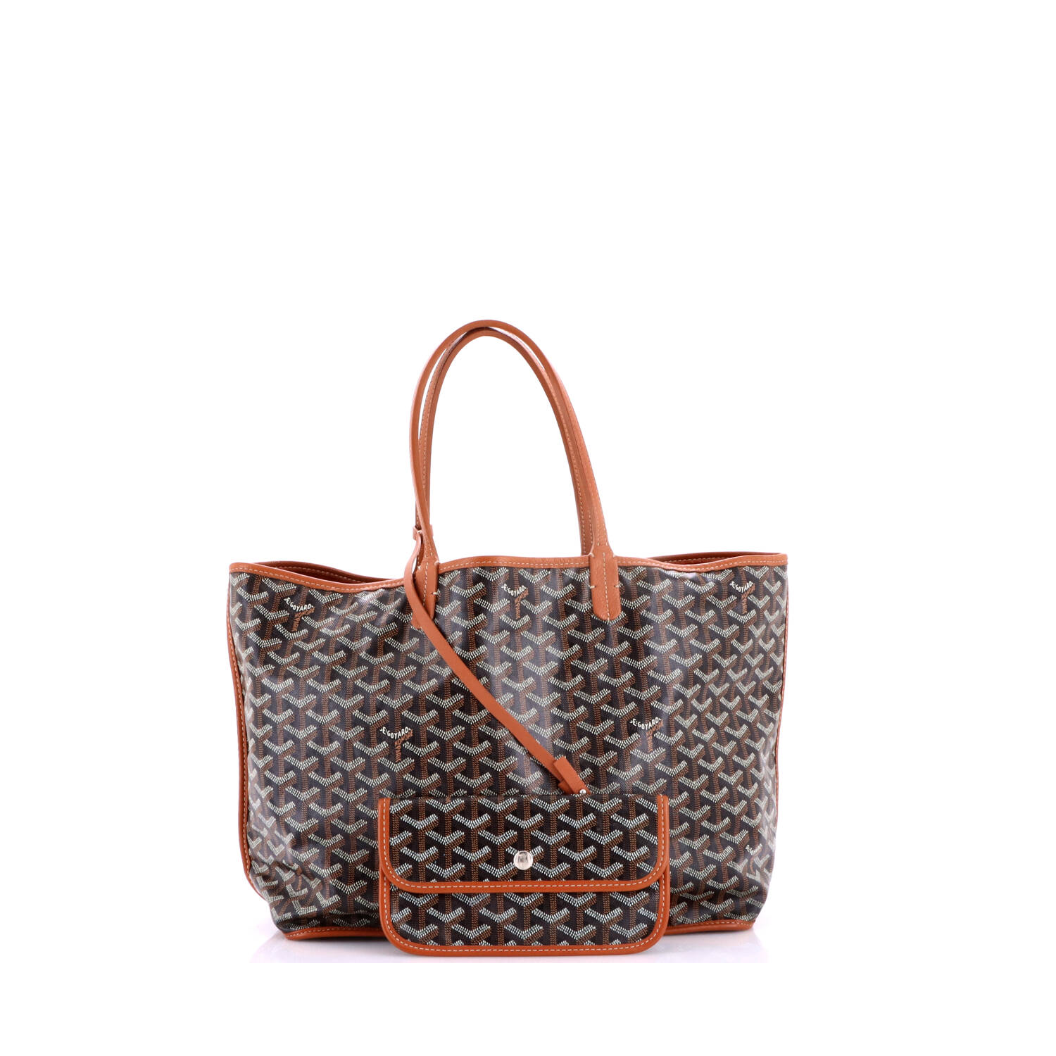 Anjou Reversible Tote Coated Canvas PM