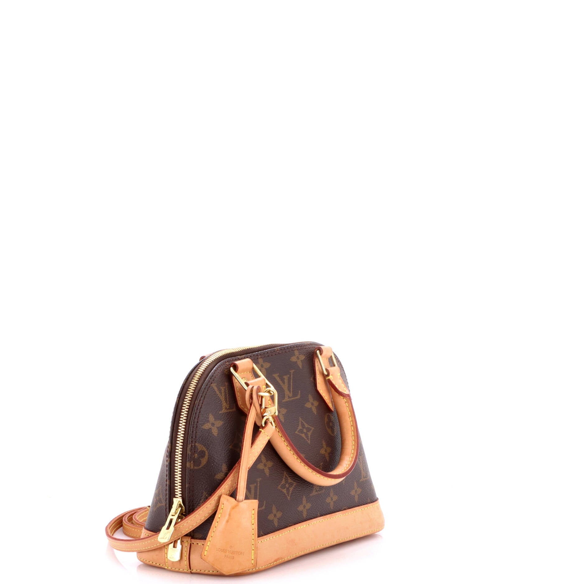 Alma Handbag Monogram Canvas BB
