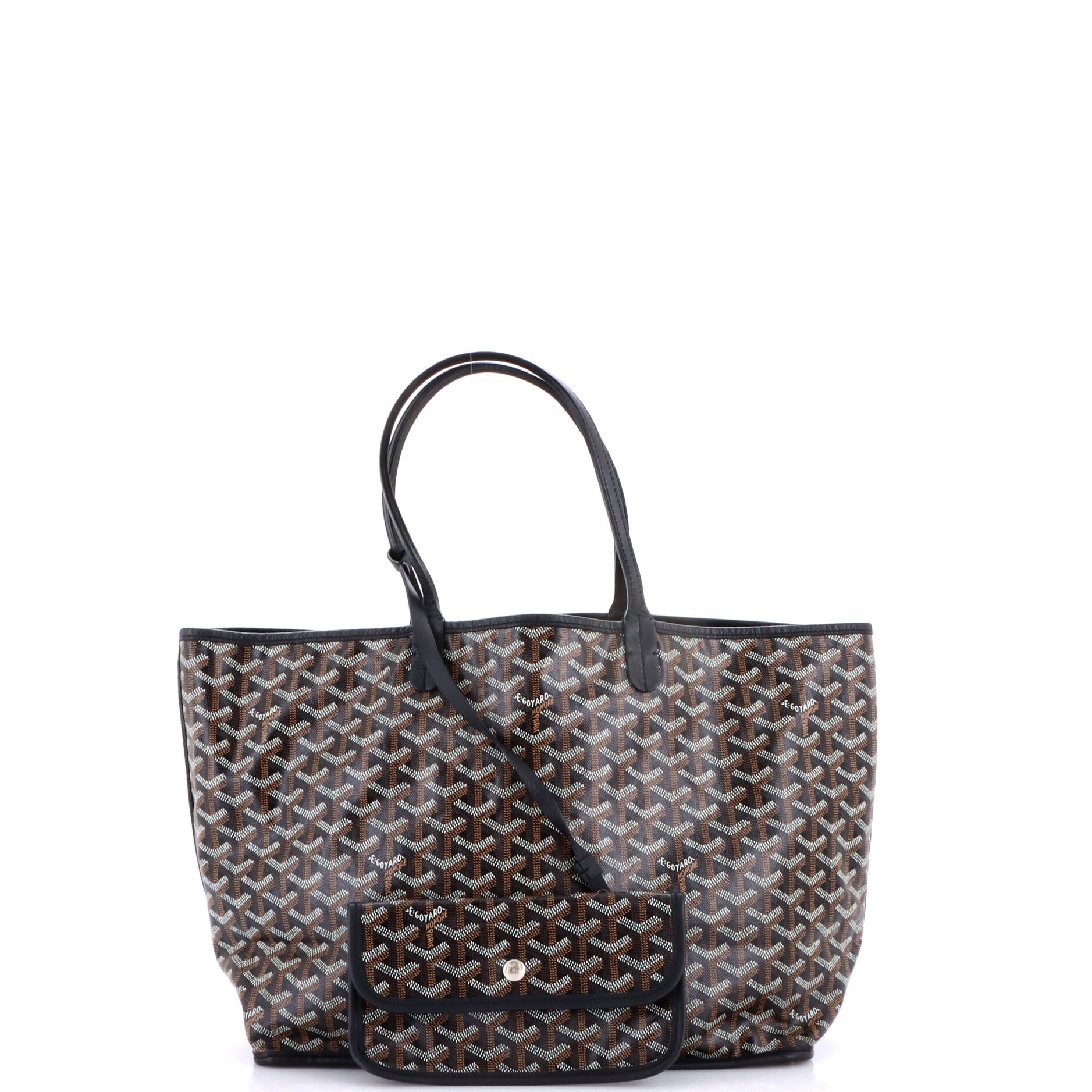 Anjou Reversible Tote Coated Canvas PM