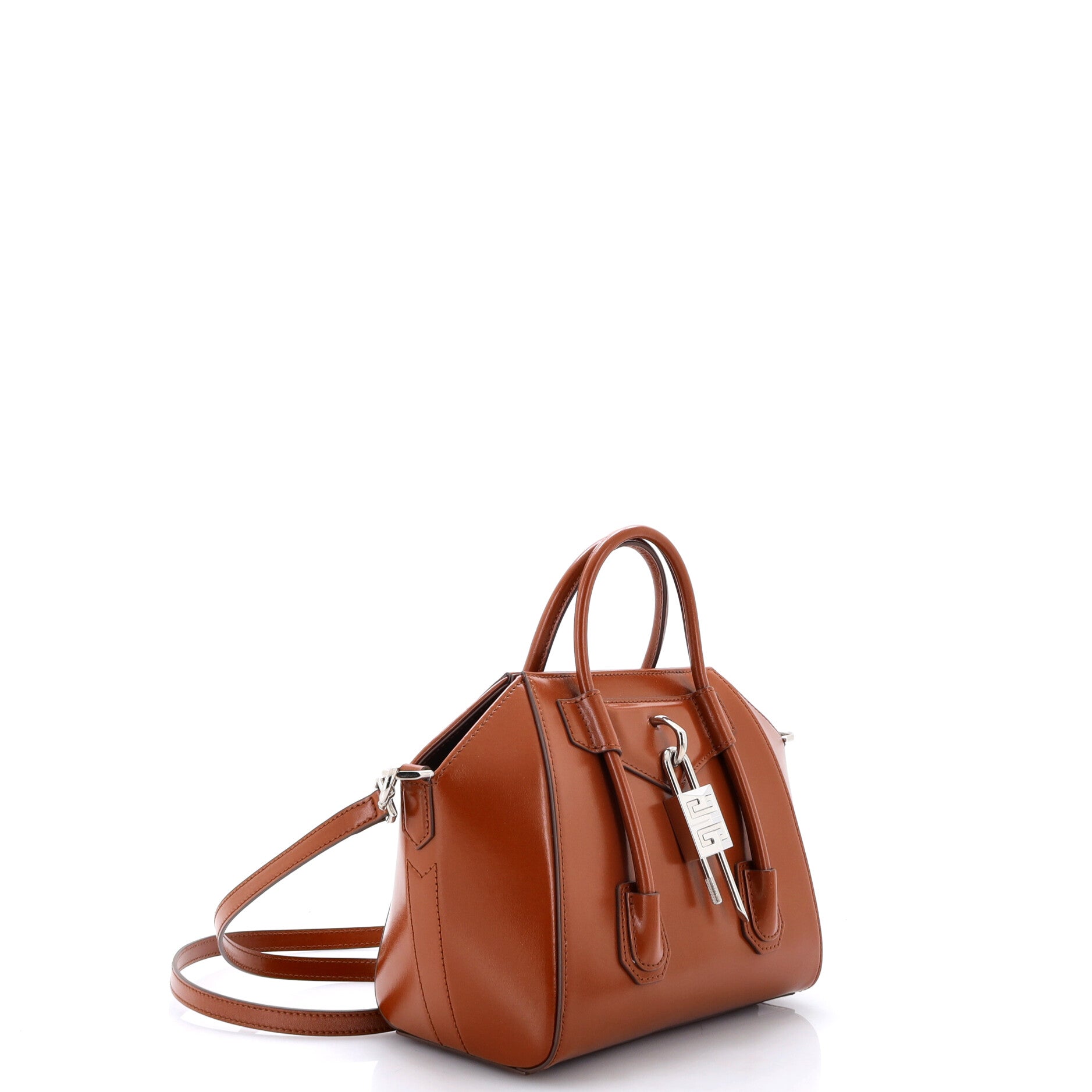 Antigona Lock Bag Leather Mini