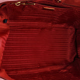 Lux Open Tote Saffiano Leather Large