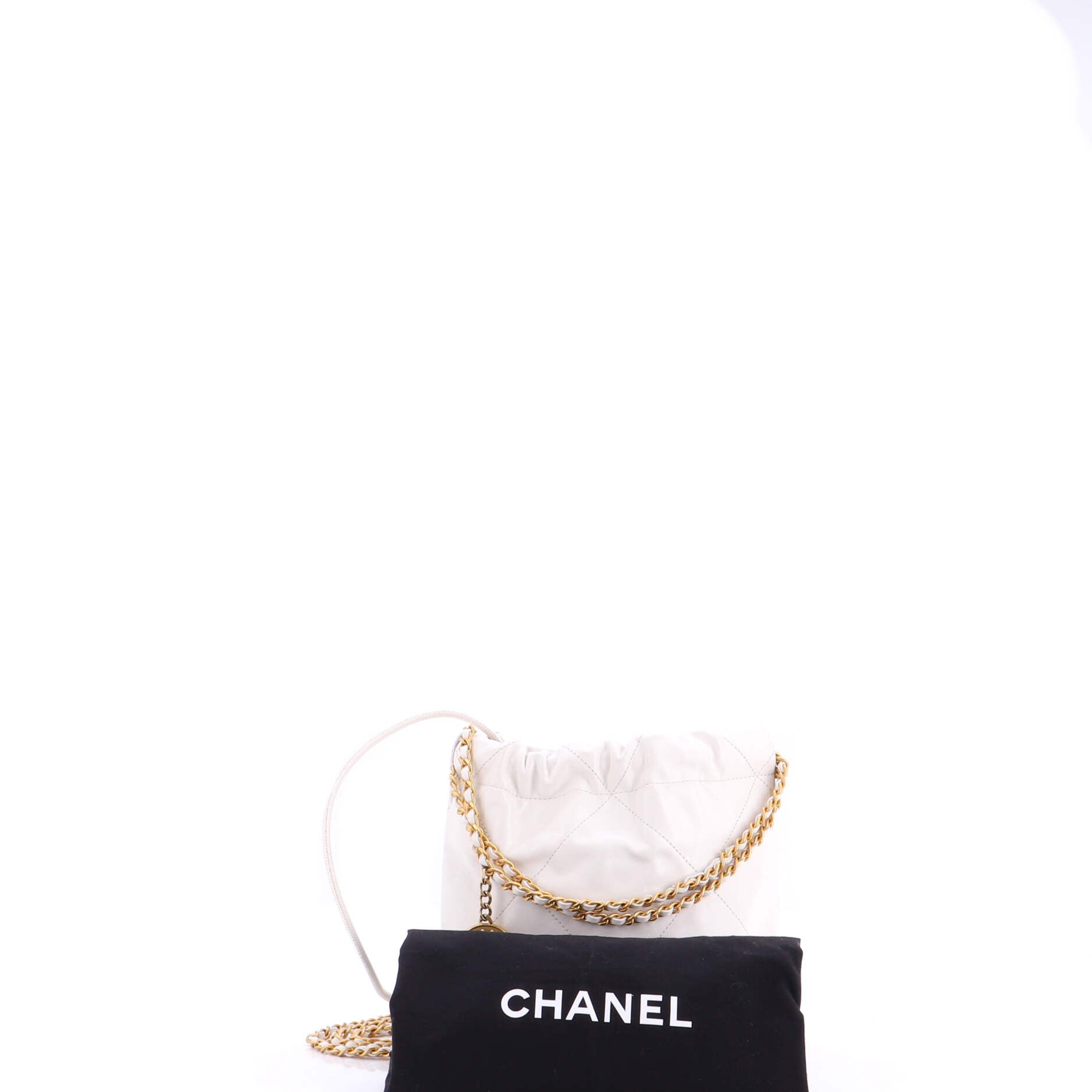 22 Chain Hobo Quilted Calfskin Mini