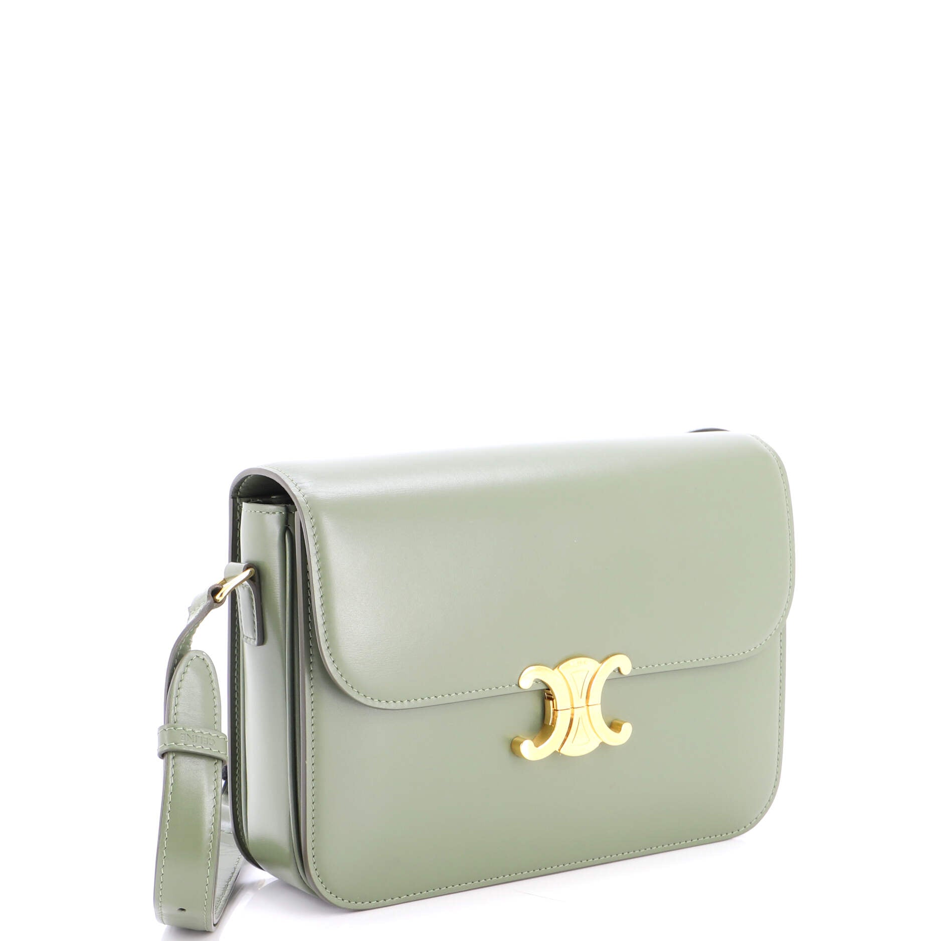 Triomphe Shoulder Bag Smooth Calfskin Large