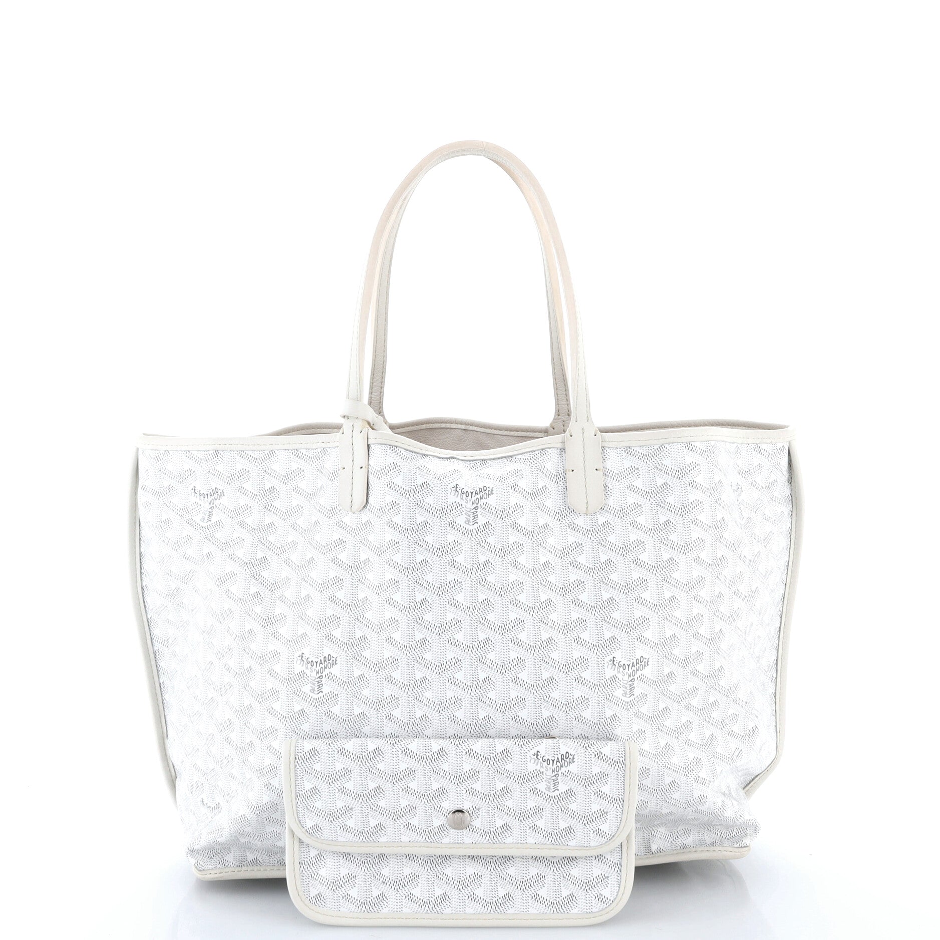 Anjou Reversible Tote Coated Canvas PM