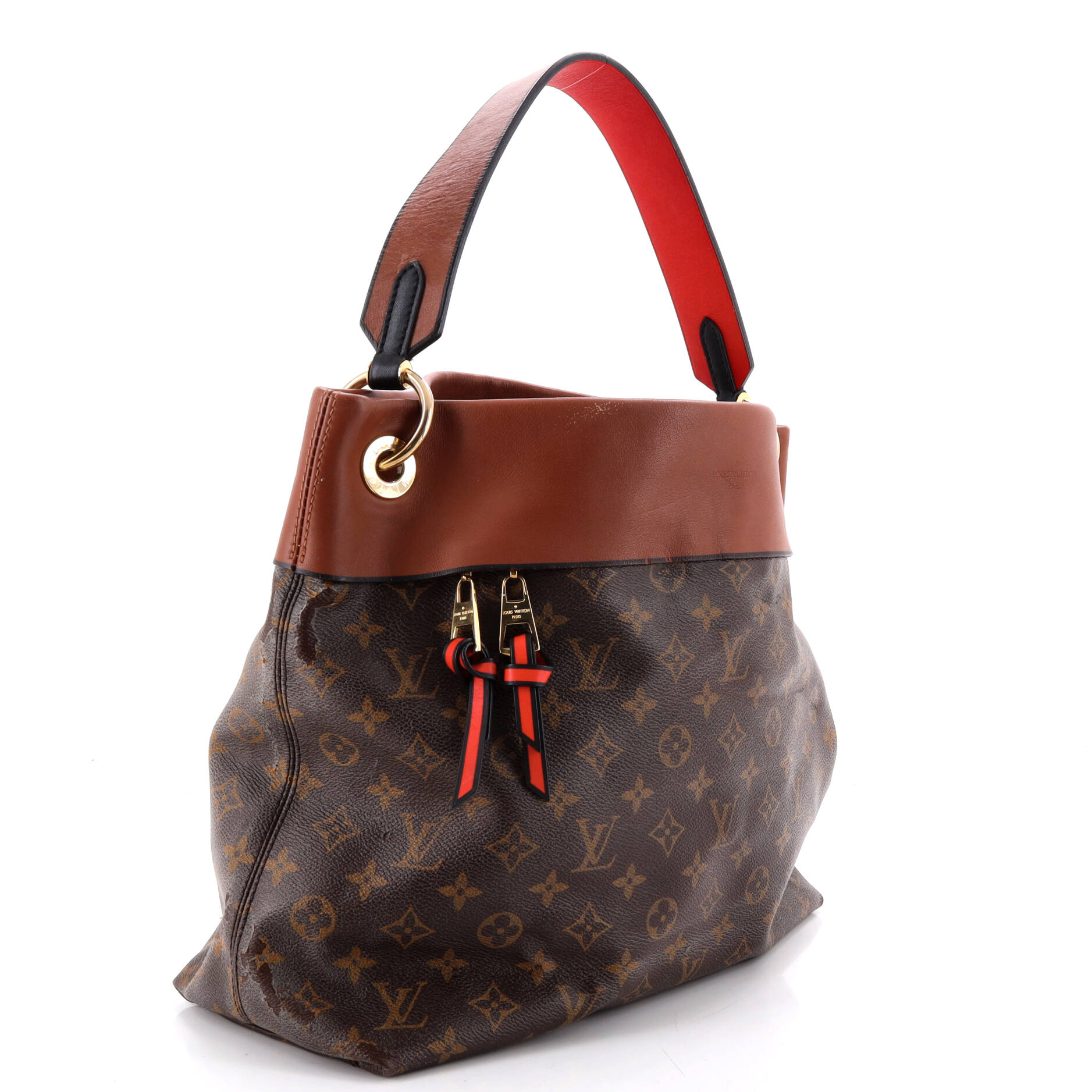Tuileries Hobo Monogram Canvas with Leather