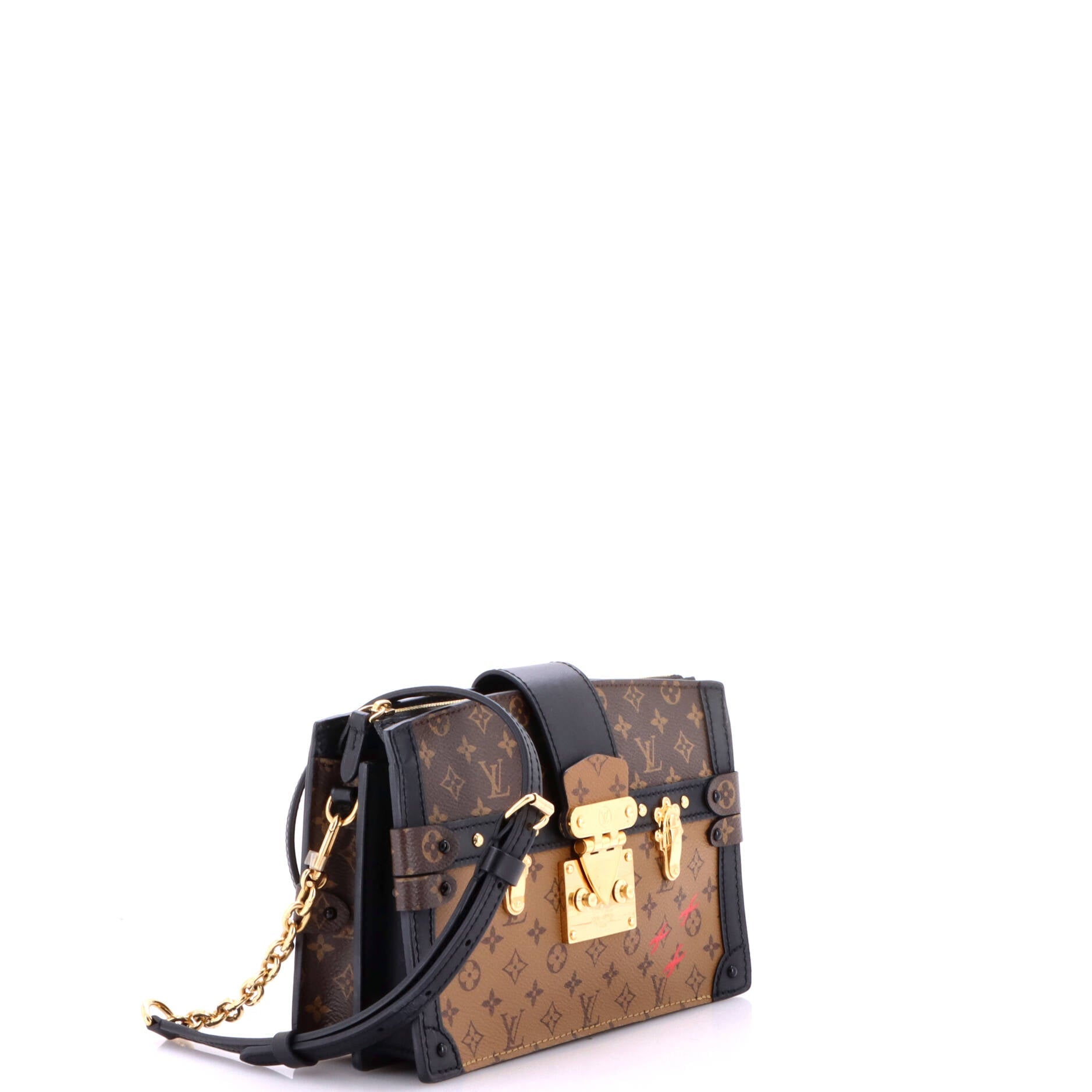 Trunk Clutch Reverse Monogram Canvas