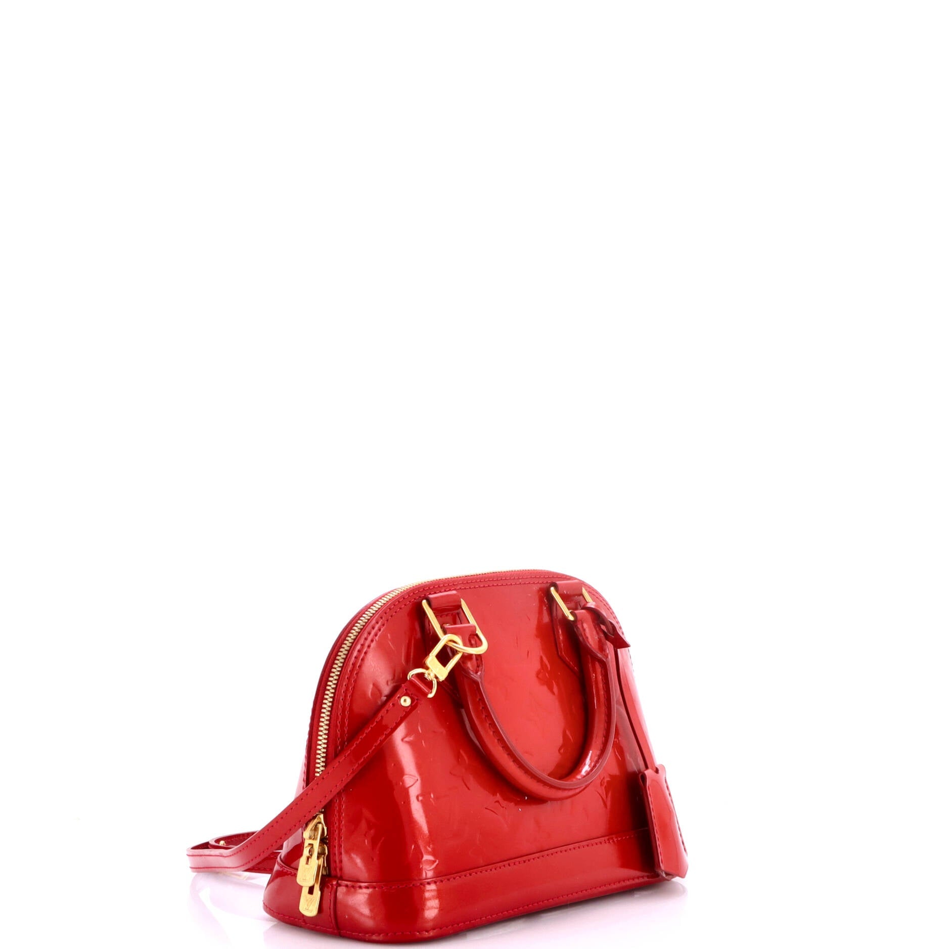 Alma Handbag Monogram Vernis BB