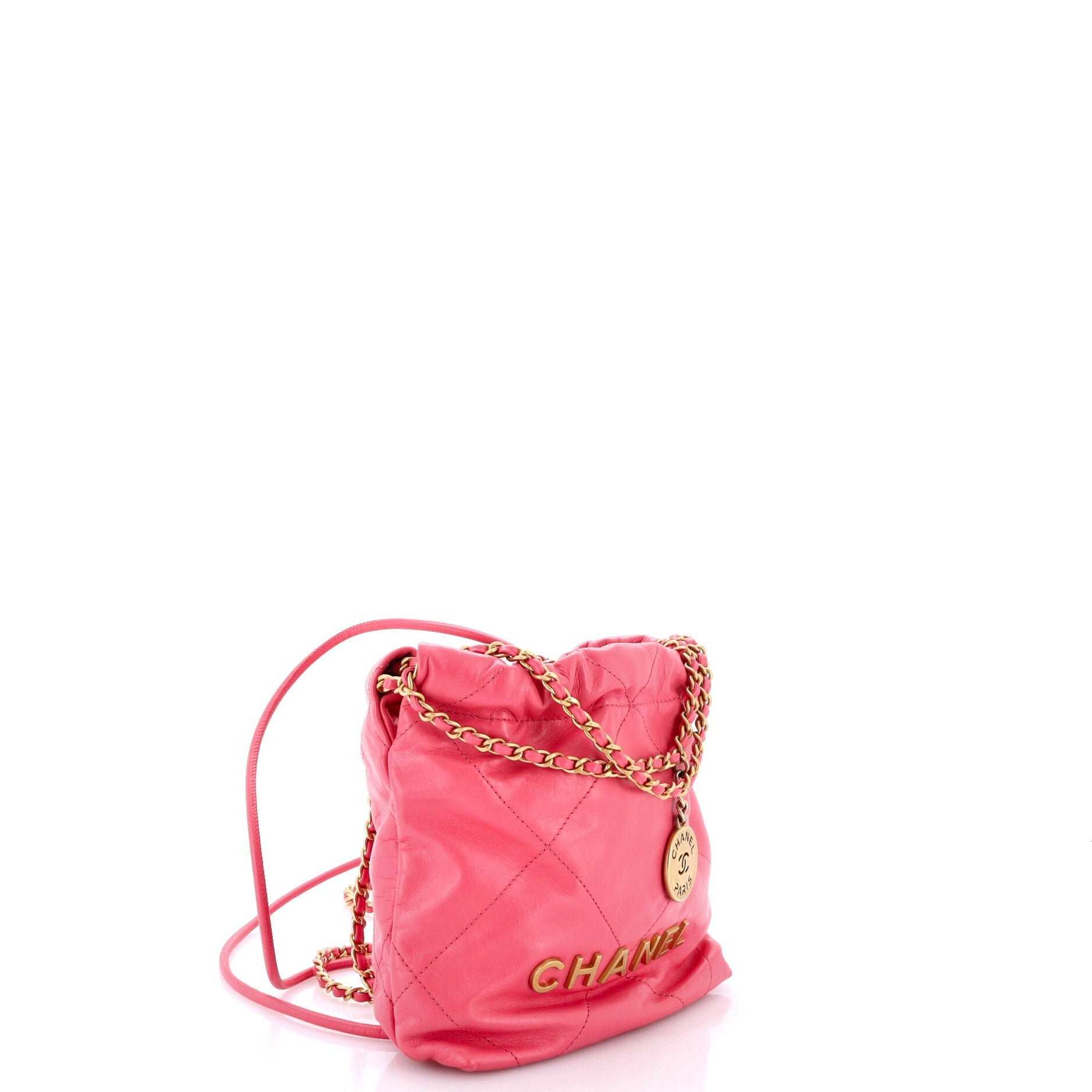 22 Chain Hobo Quilted Calfskin Mini
