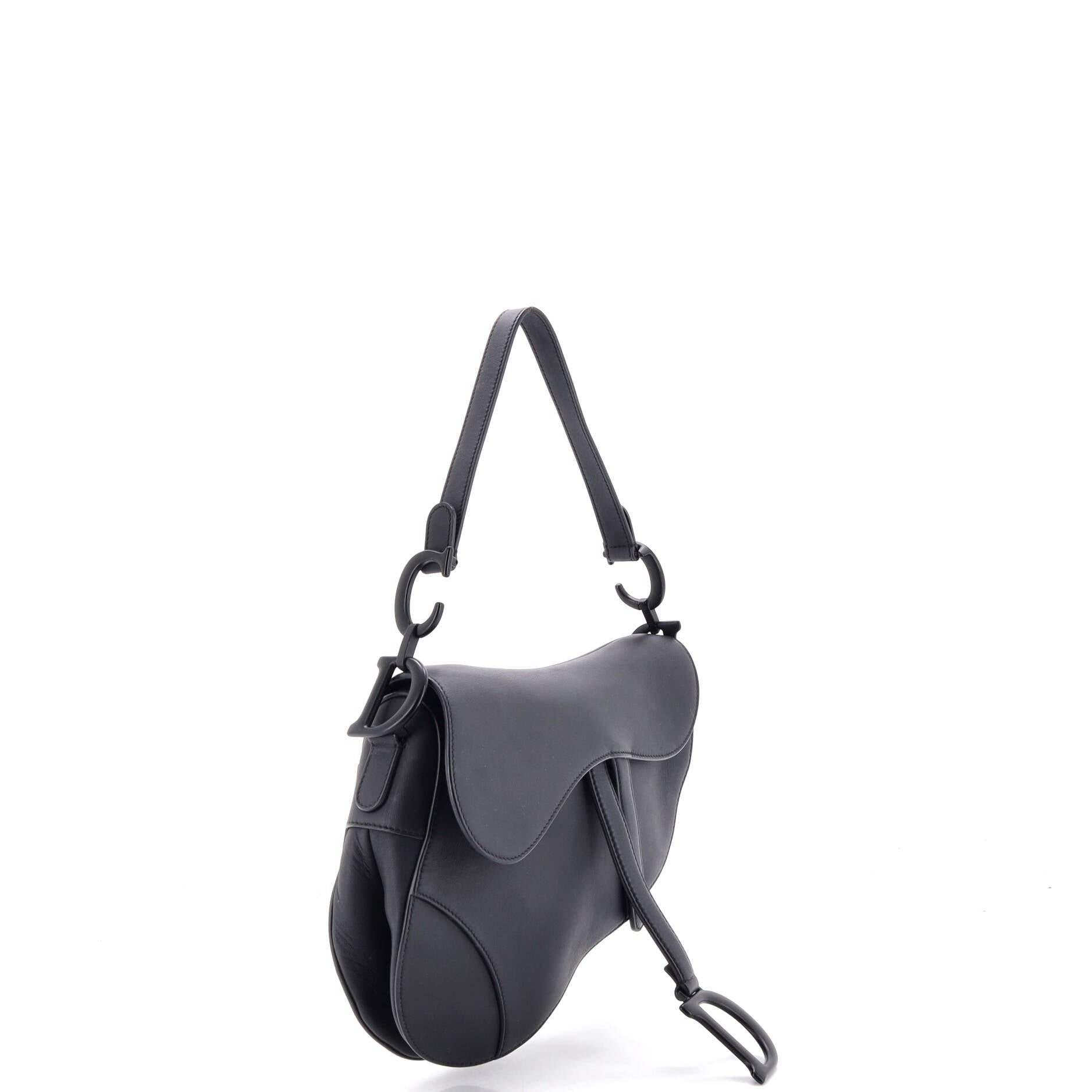 Ultra Matte Saddle Handbag Leather Medium