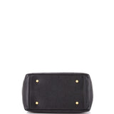 Petite Timeless Tote Quilted Caviar