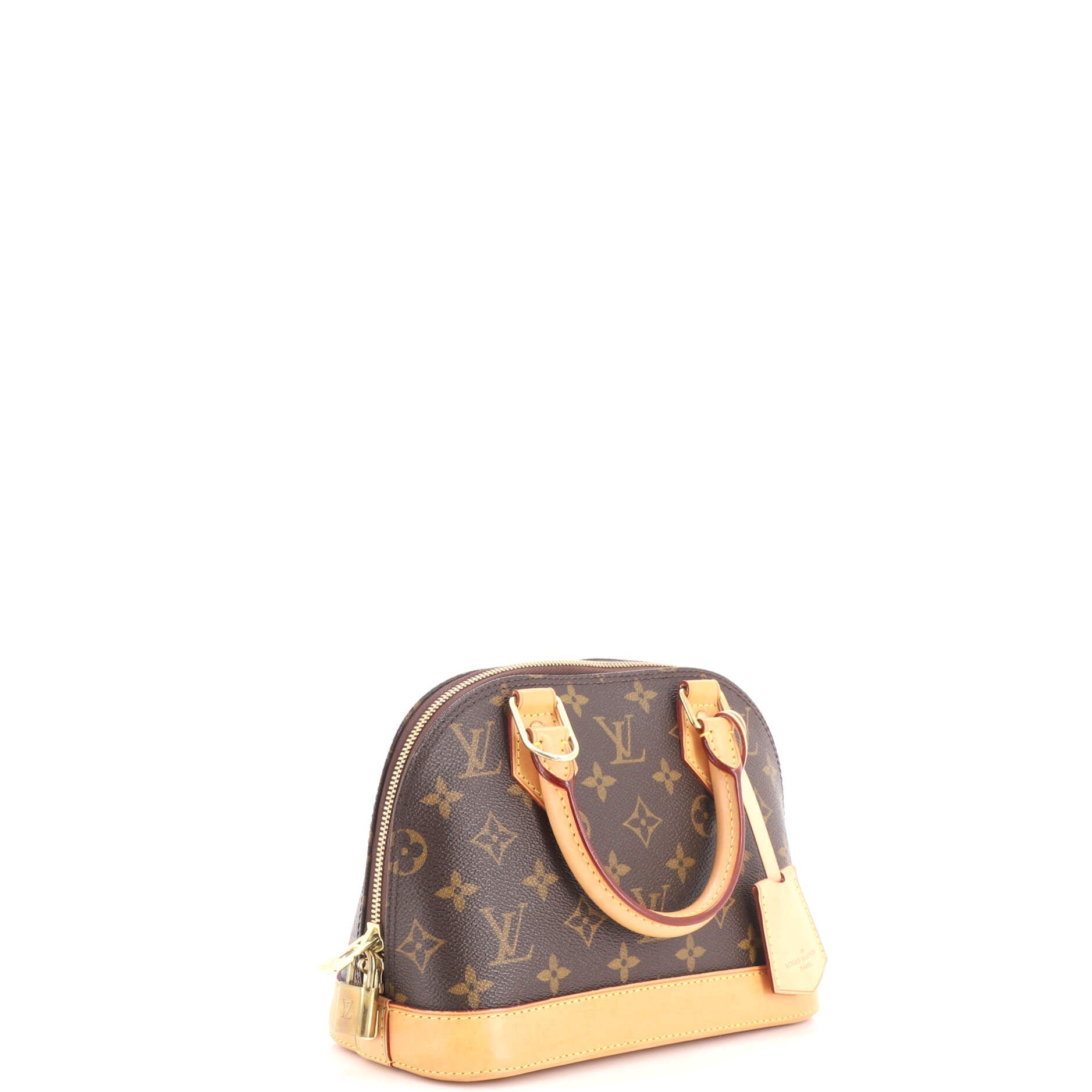 Alma Handbag Monogram Canvas BB