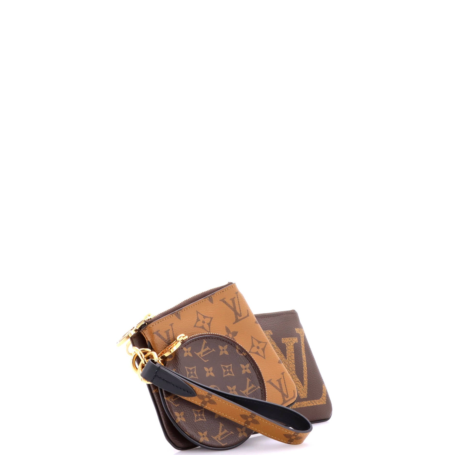 Trio Pouch Set Reverse Monogram Giant