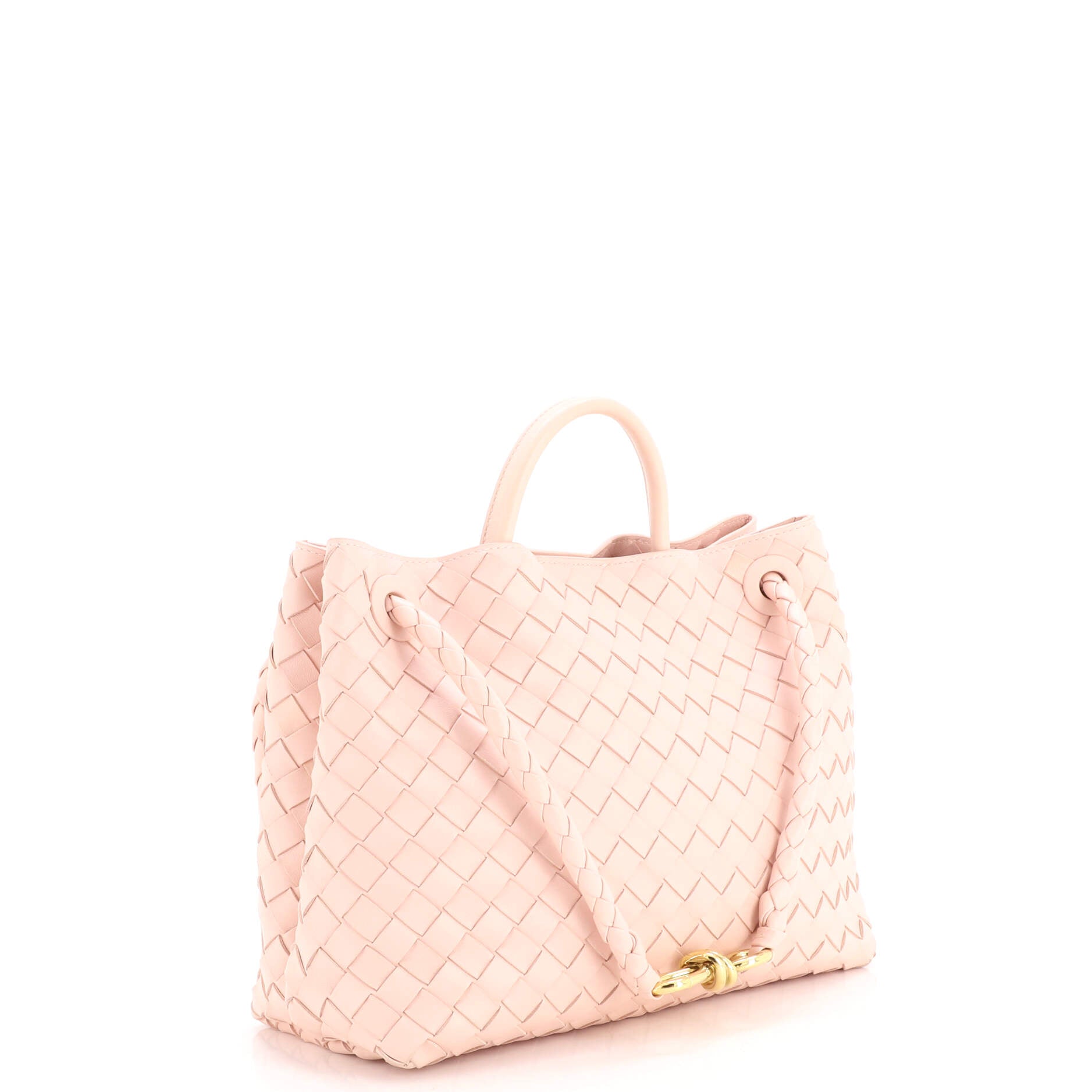Andiamo Top Handle Bag Intrecciato Nappa Medium