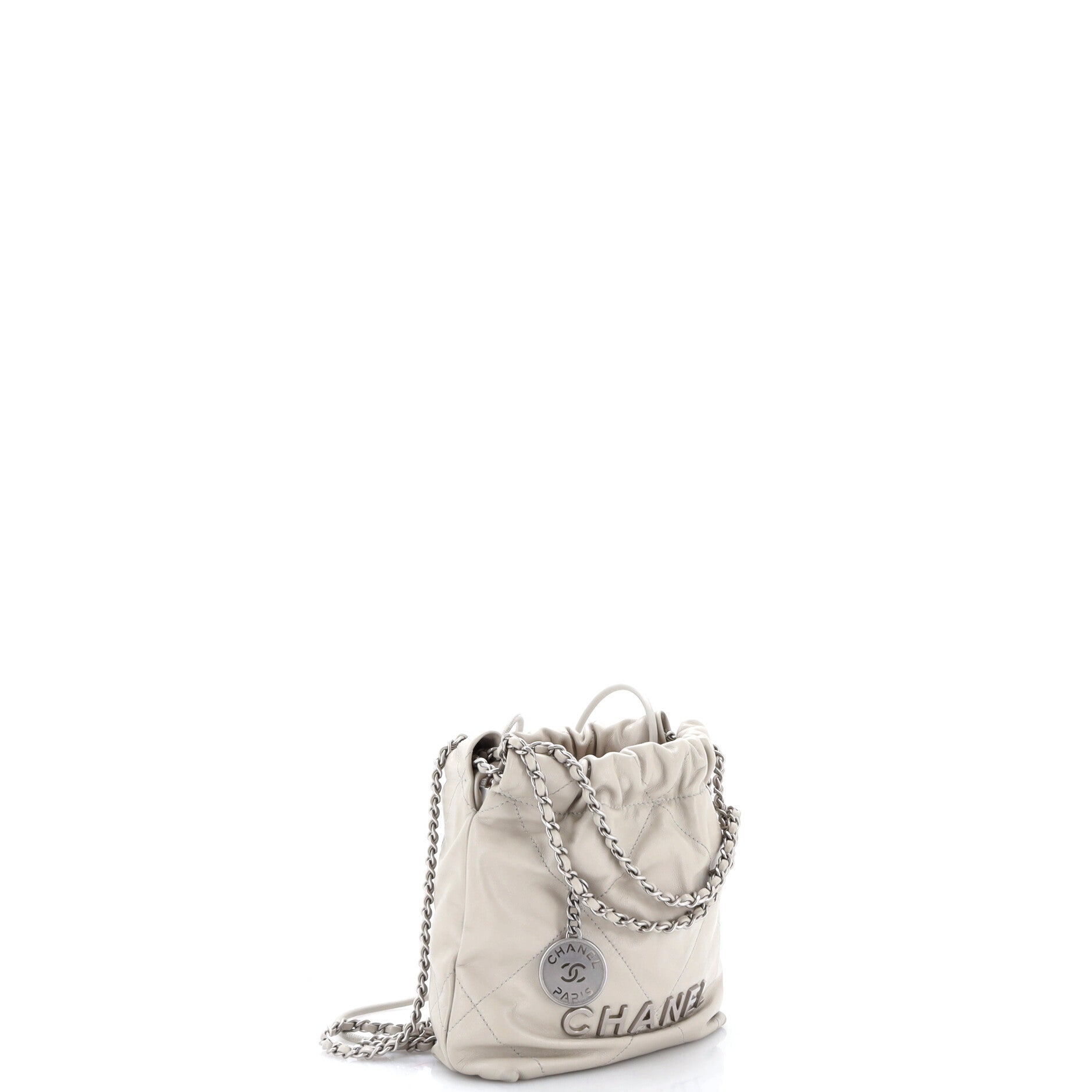 22 Chain Hobo Quilted Calfskin Mini
