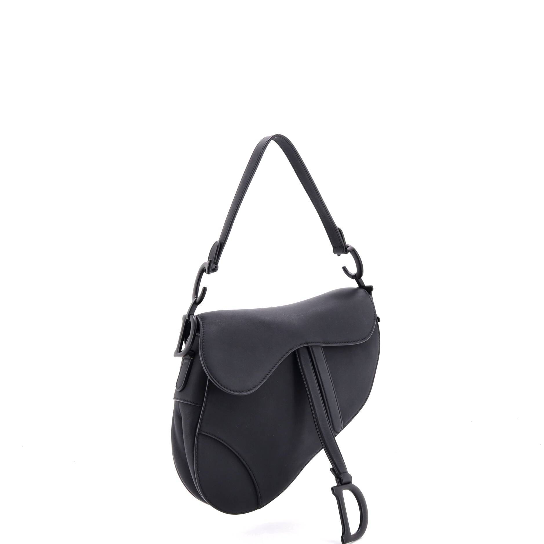 Ultra Matte Saddle Handbag Leather Medium