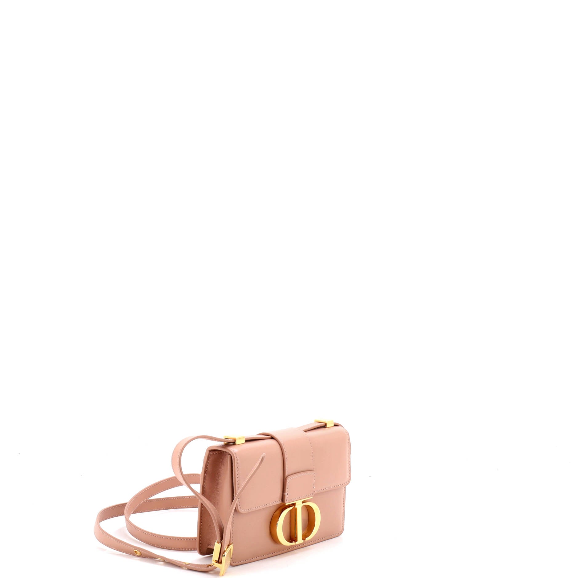 30 Montaigne Flap Bag Leather Micro