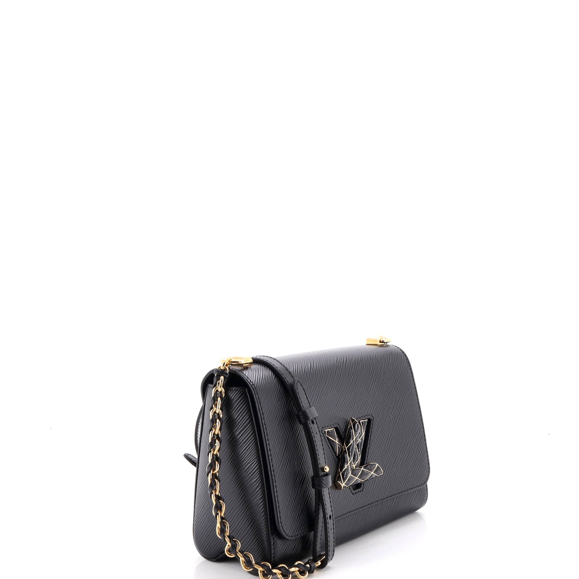 Twist Handbag Epi Leather with Quilted Hardware MM