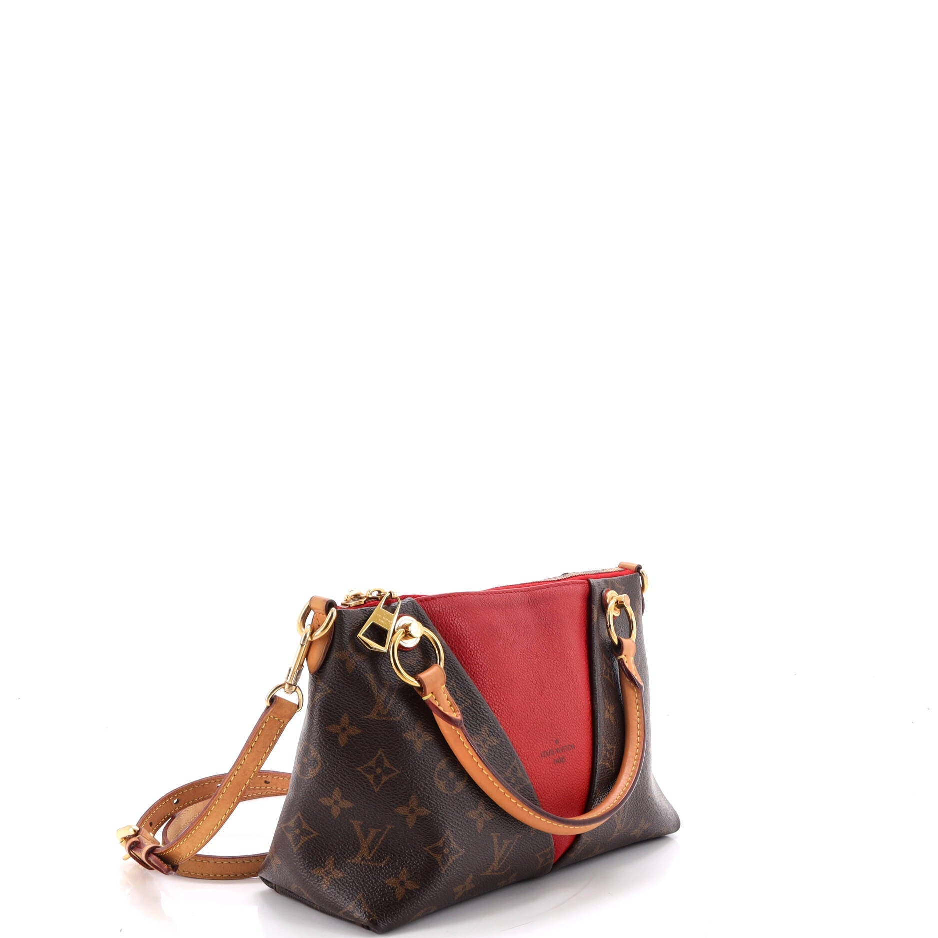 V Tote Monogram Canvas and Leather BB