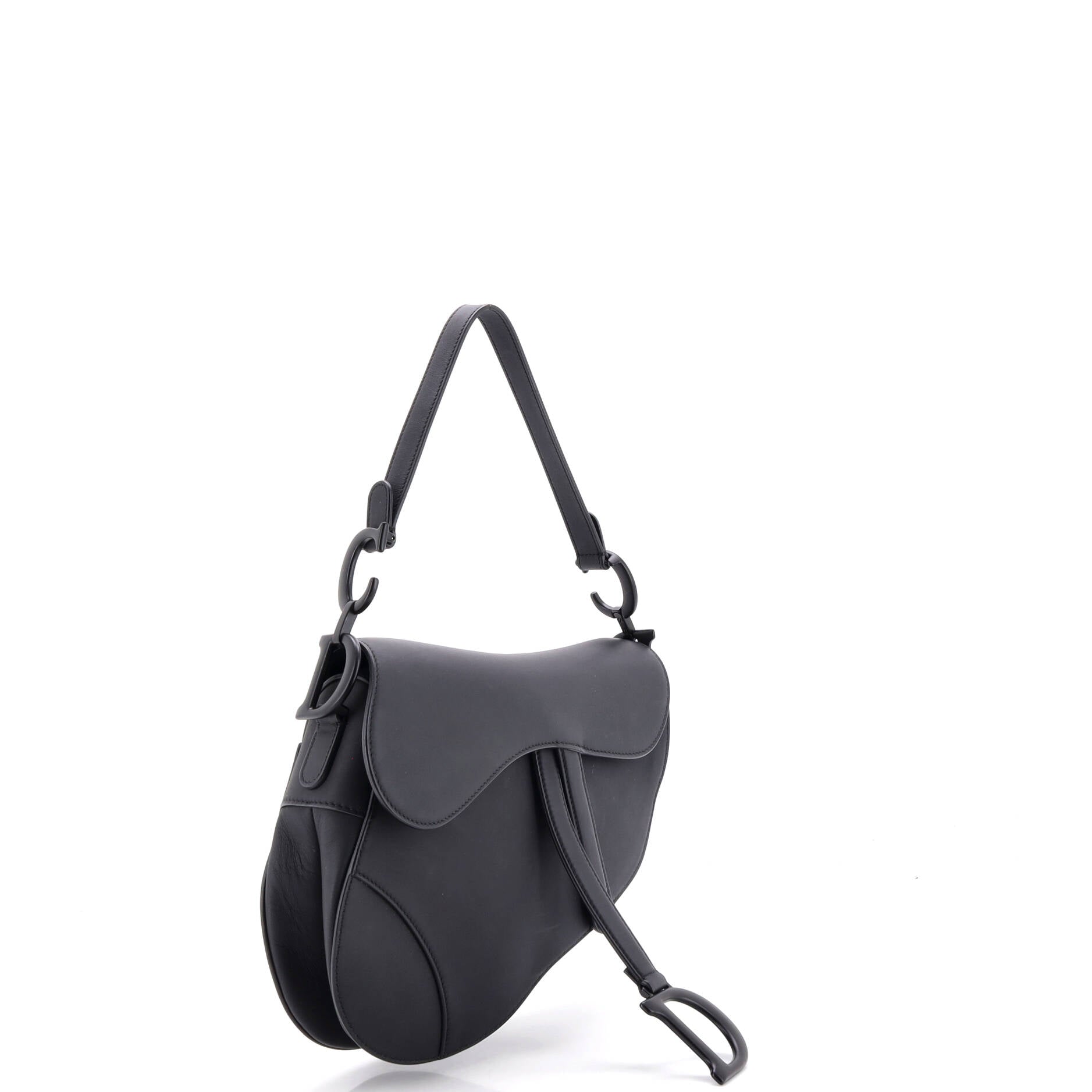 Ultra Matte Saddle Handbag Leather Medium