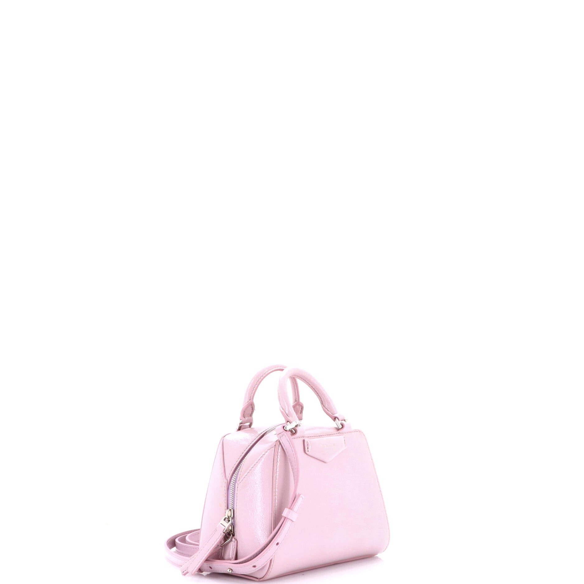 Antigona Cube Bag Leather Nano
