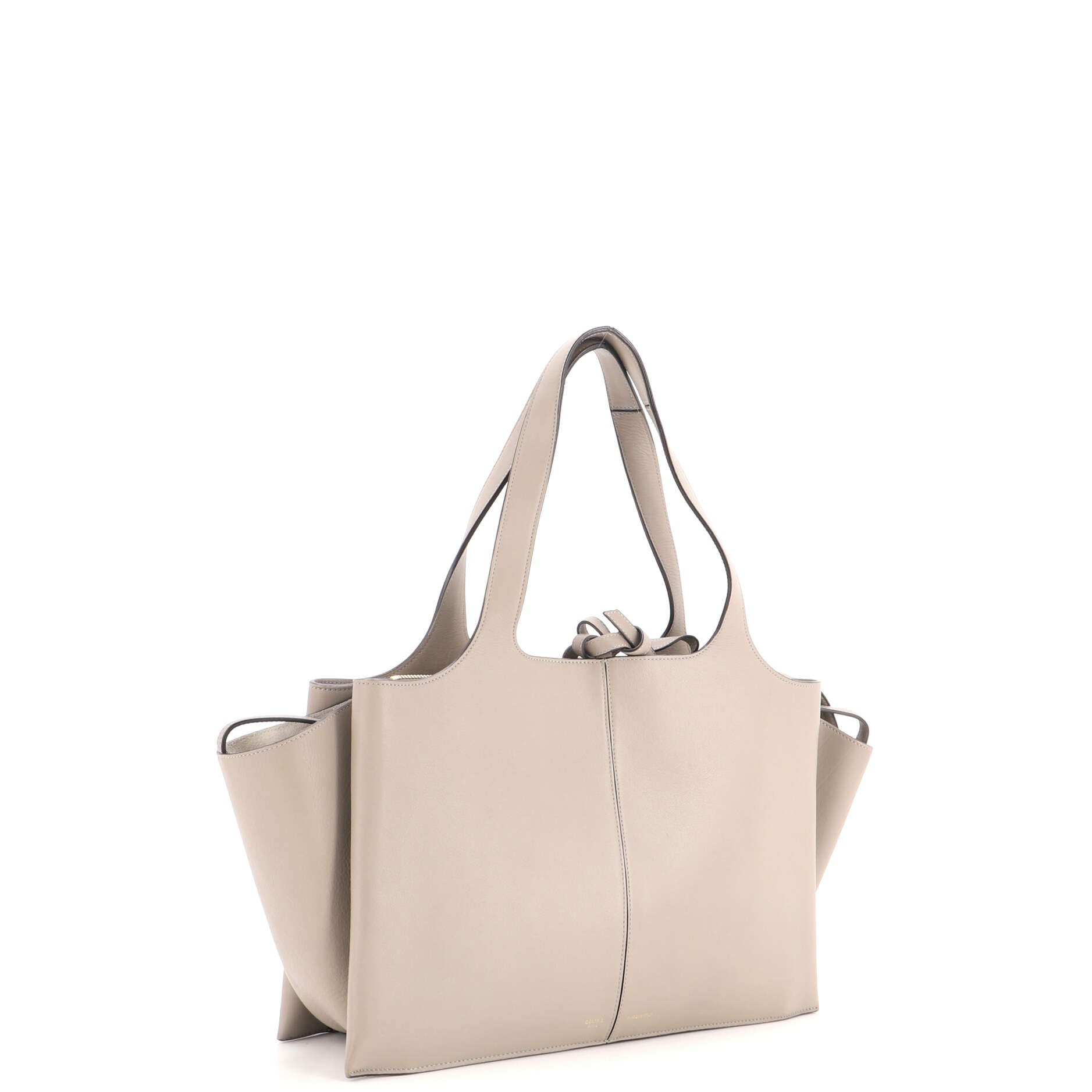 Tri-Fold Shoulder Bag Smooth Calfskin Medium
