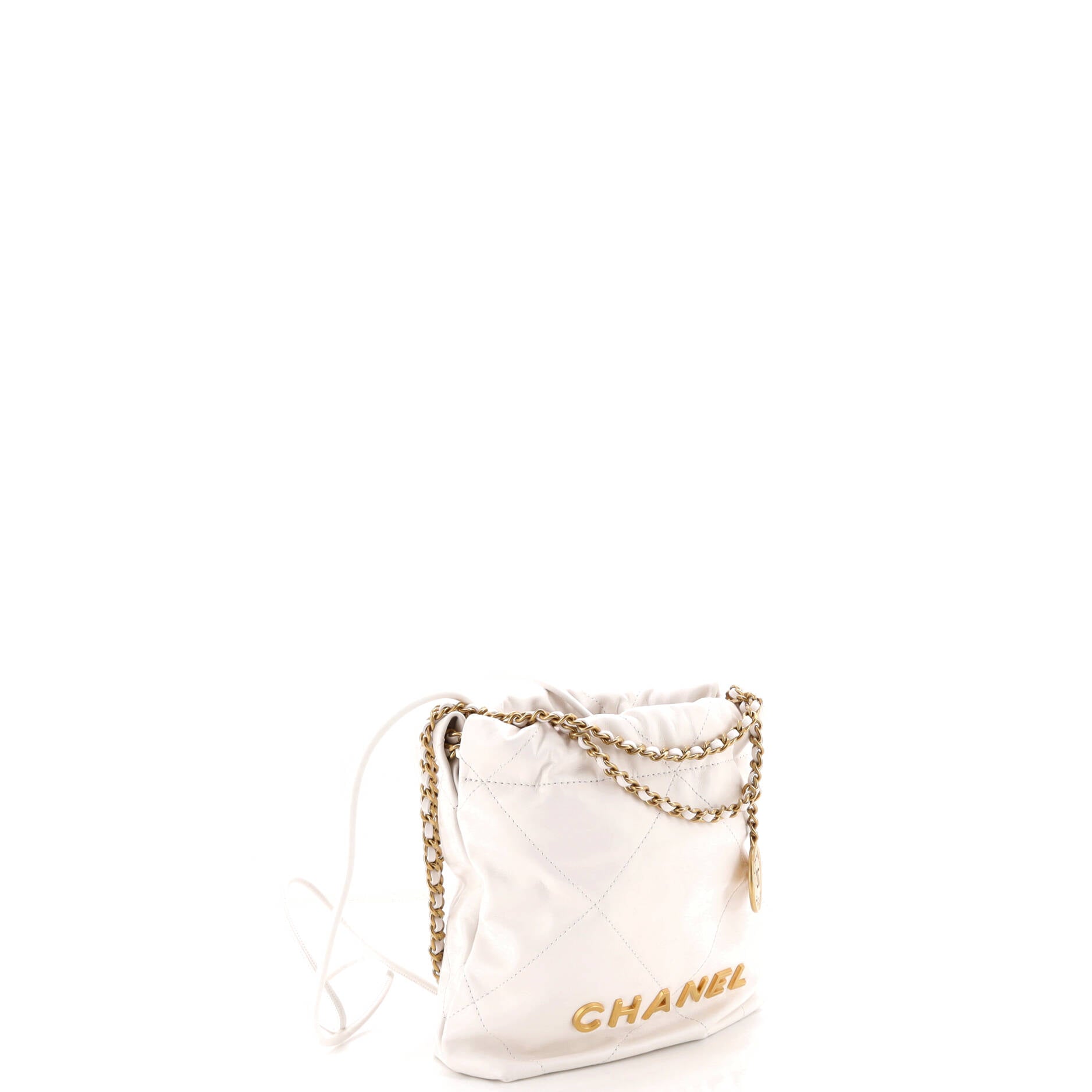 22 Chain Hobo Quilted Calfskin Mini