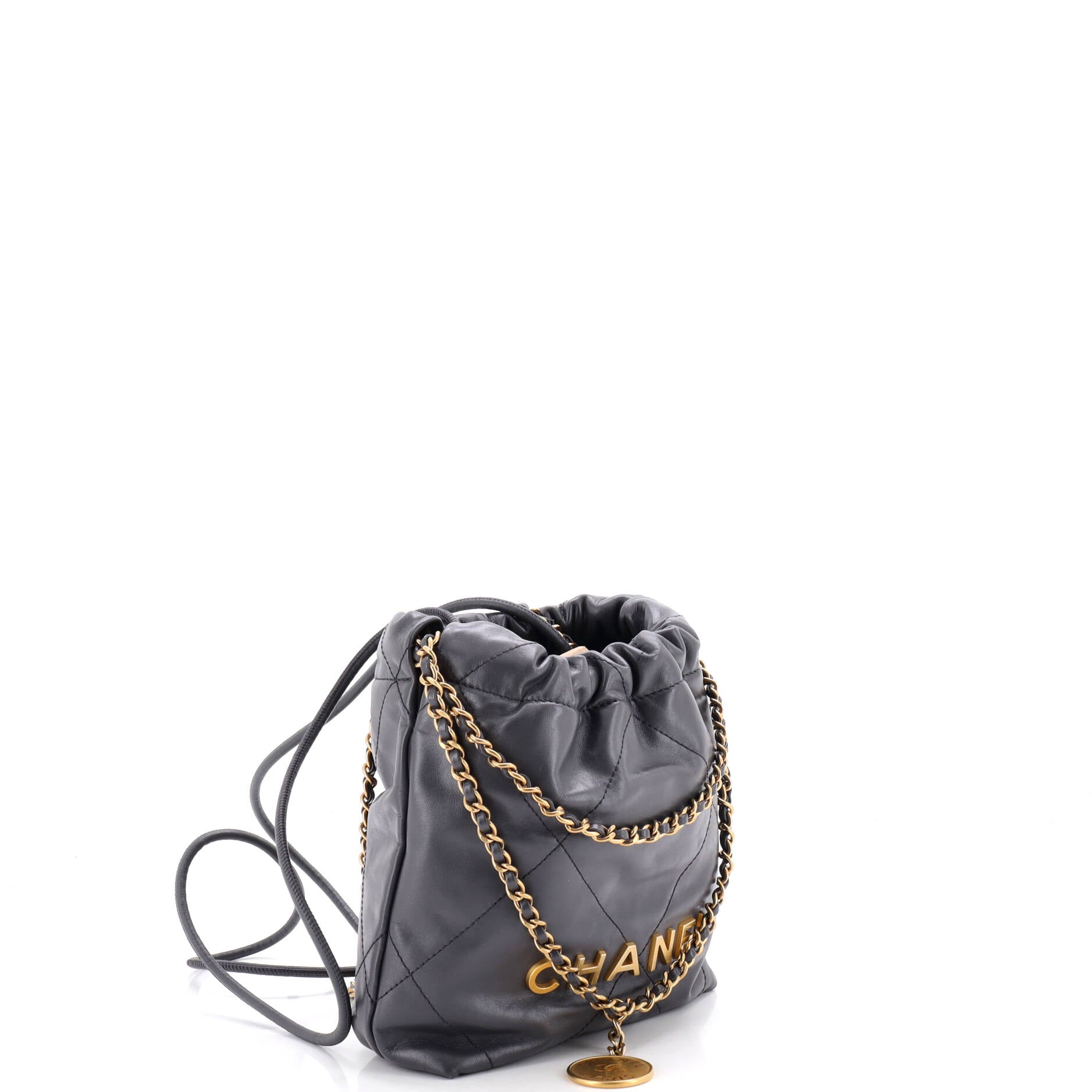 22 Chain Hobo Quilted Calfskin Mini