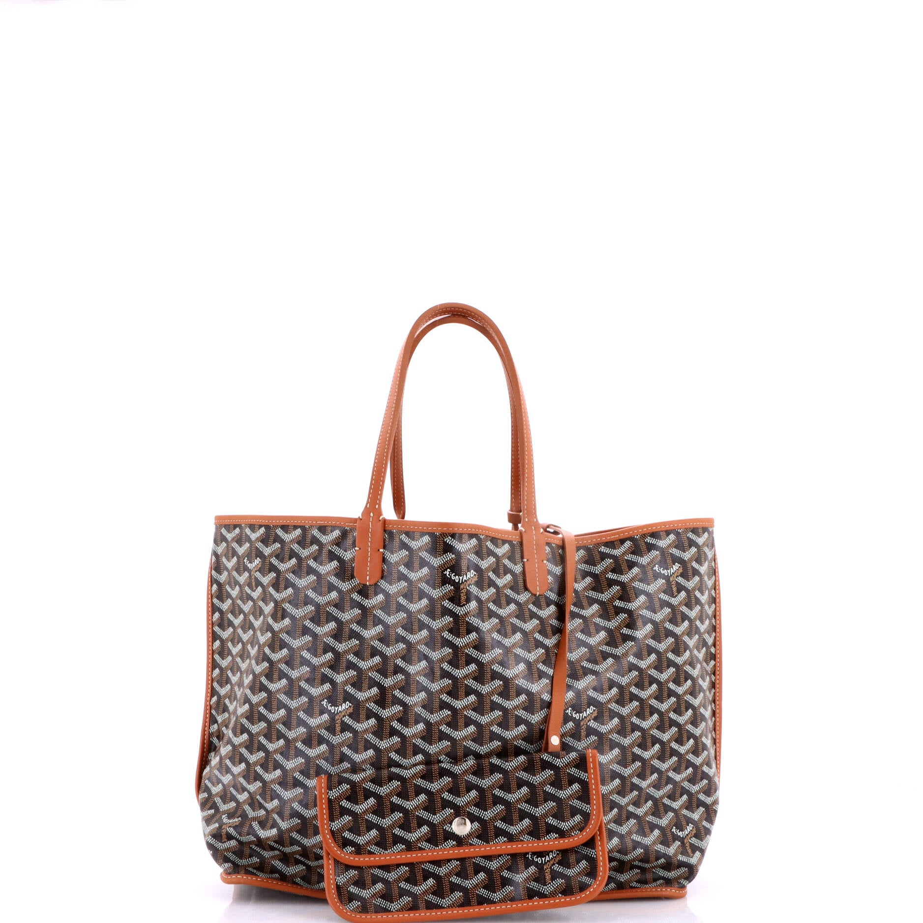 Anjou Reversible Tote Coated Canvas PM