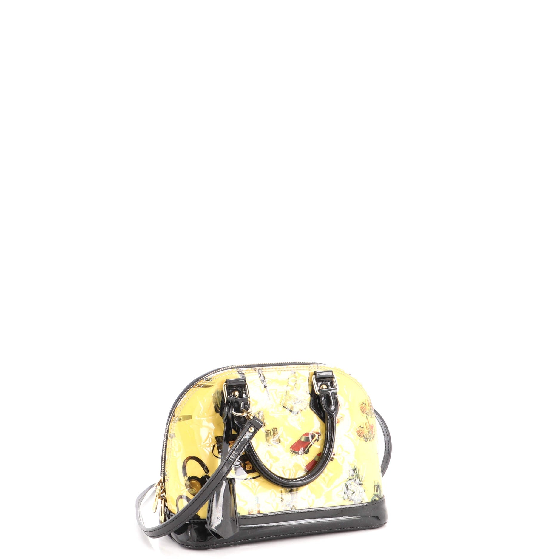 Alma Handbag Limited Edition Monogram Vernis BB