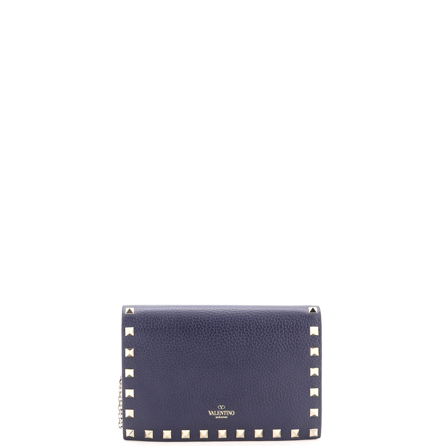 Valentino Garavani Rockstud Envelope Chain Crossbody Bag Leather Small
