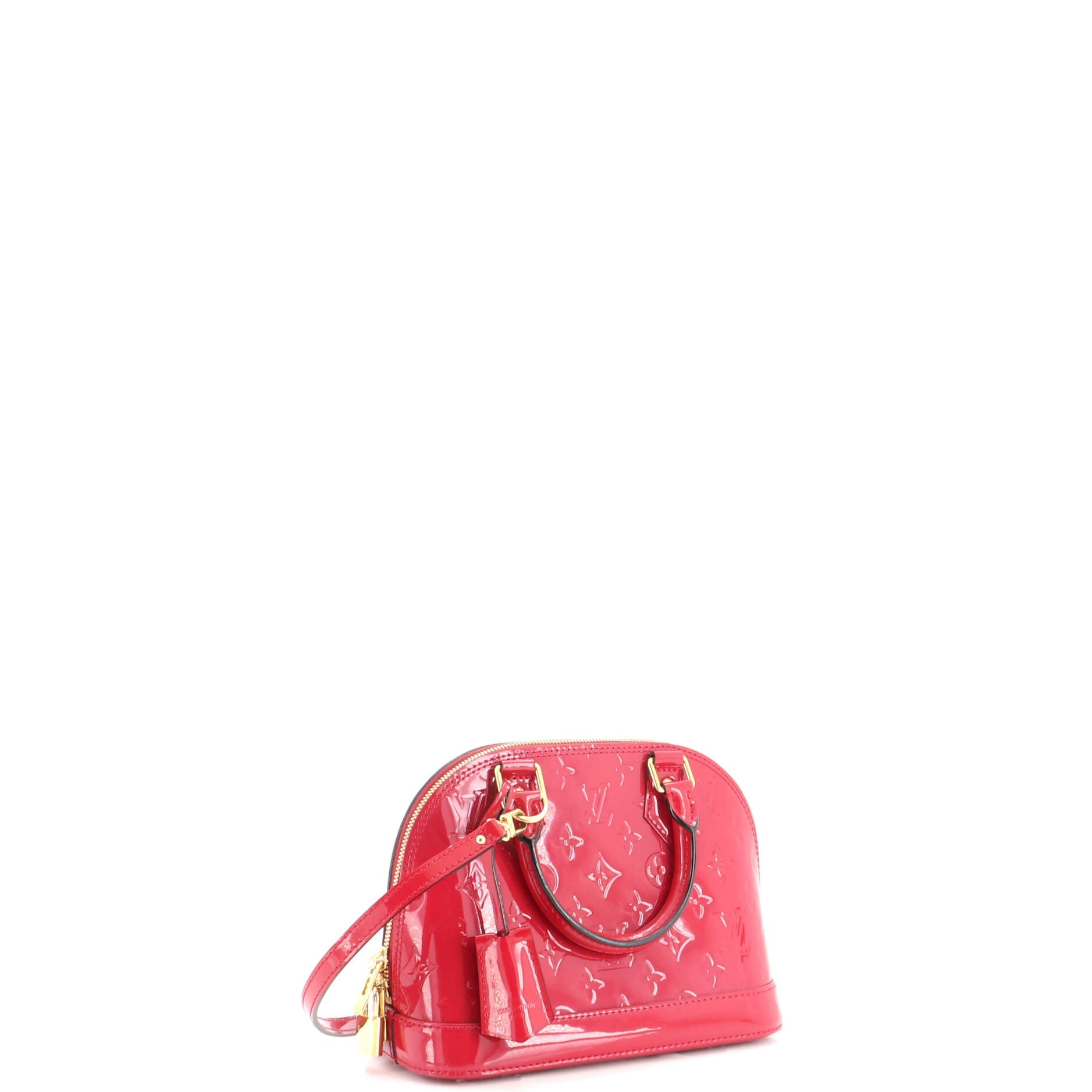 Alma Handbag Monogram Vernis BB