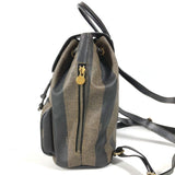 Pequin Front Pocket Backpack Coated Canvas Medium