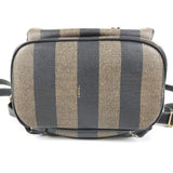 Pequin Front Pocket Backpack Coated Canvas Medium